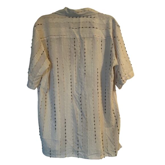 GUC Bergati Vintage Men's Short Sleeve Casual Button Down Shirt Size Large - Picture 2 of 7